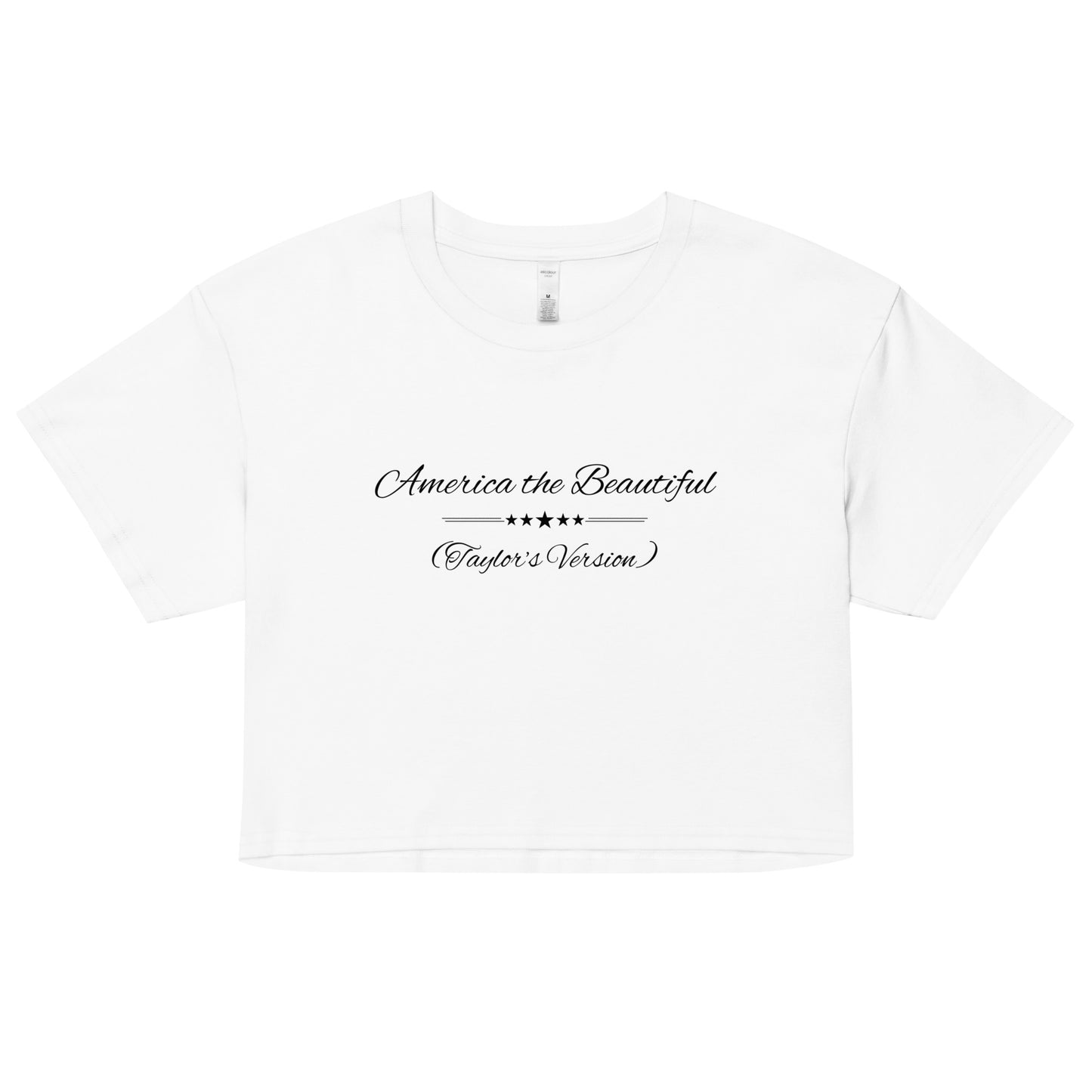 America the Beautiful (Taylor's Version) - Women’s Crop Top