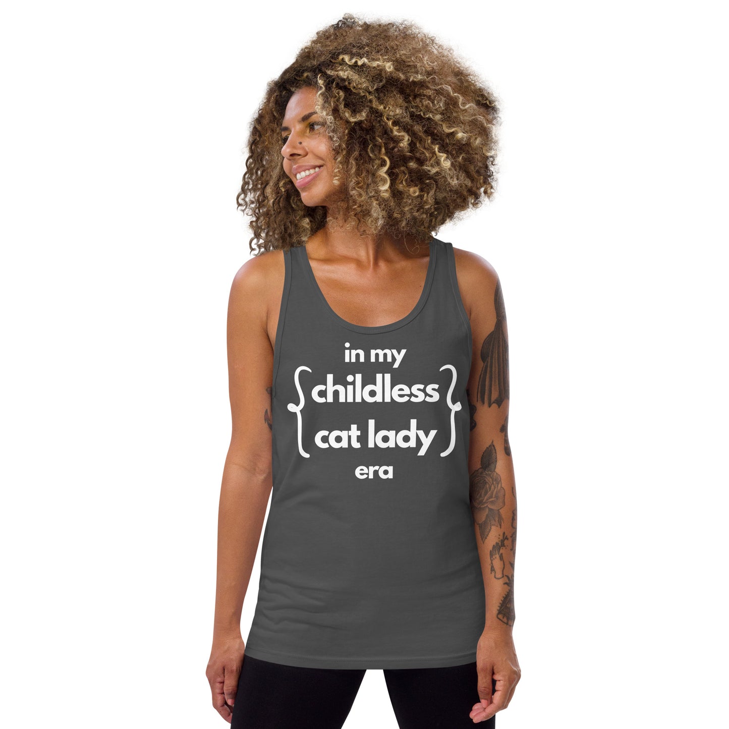 Childless Cat Lady Era - Men's Cut Tank Top