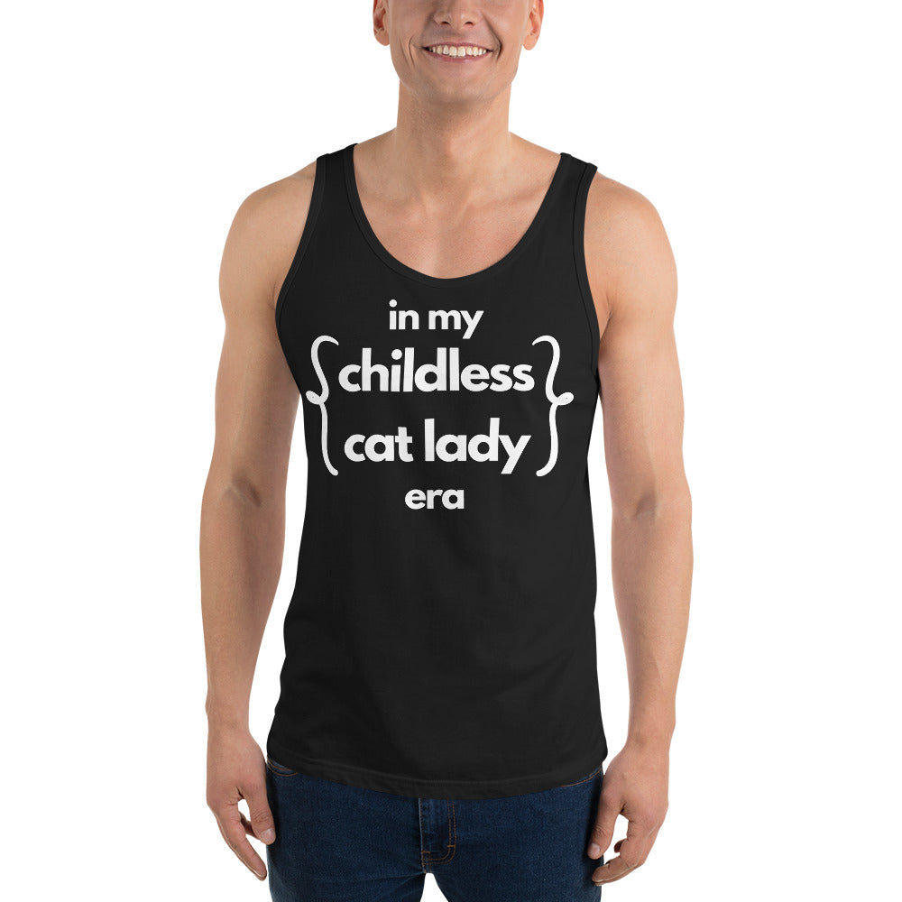 Childless Cat Lady Era - Men's Cut Tank Top