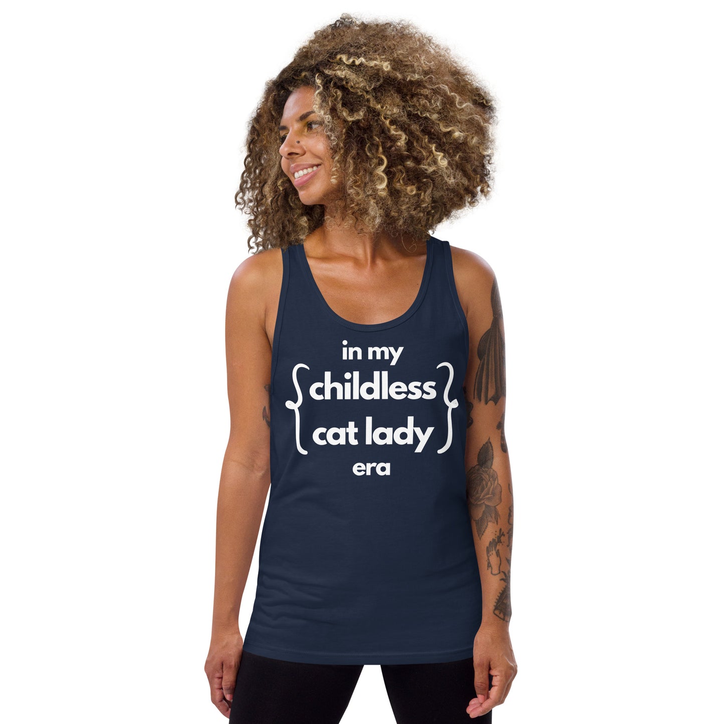 Childless Cat Lady Era - Men's Cut Tank Top