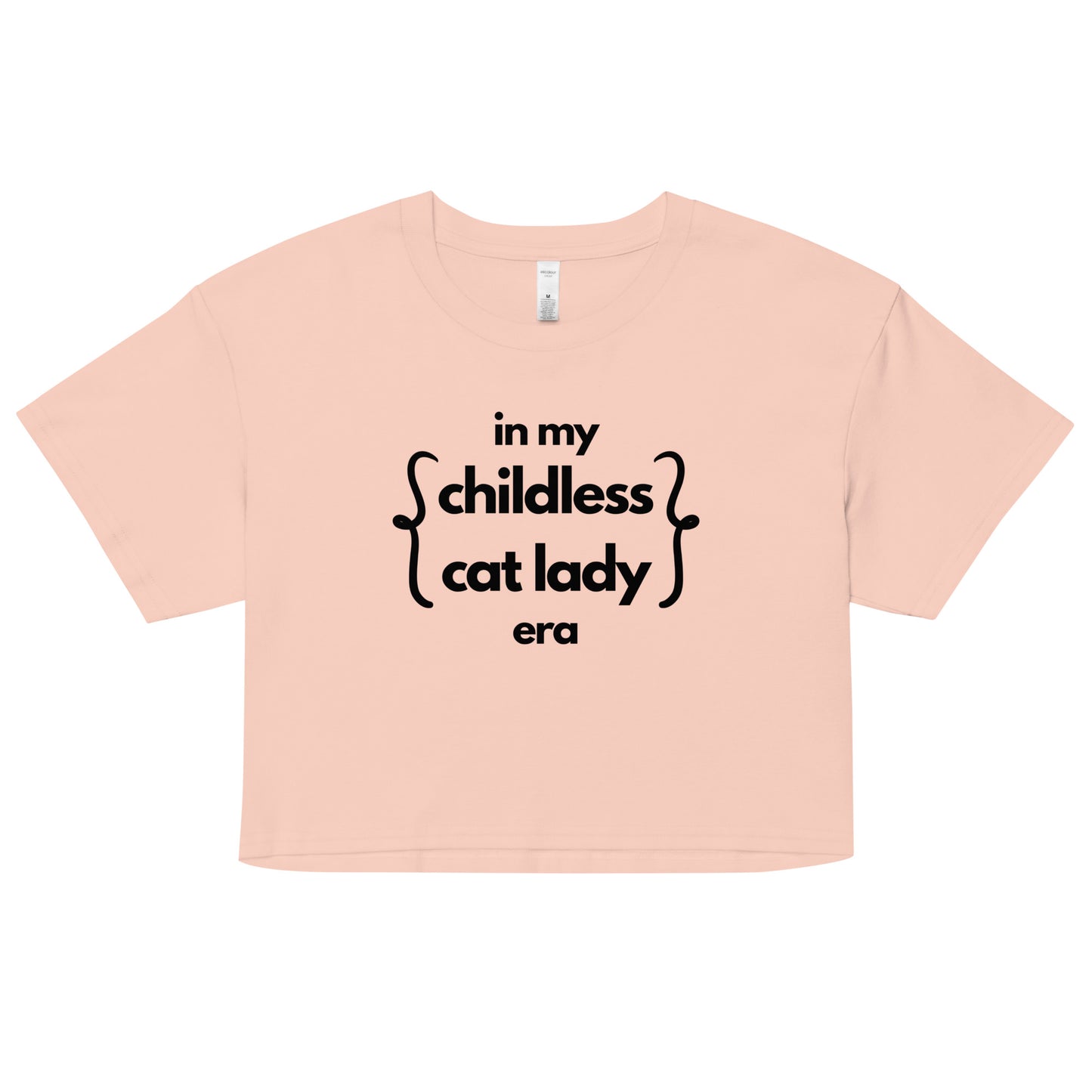 In My Childless Cat Lady Era - Women’s Crop Top