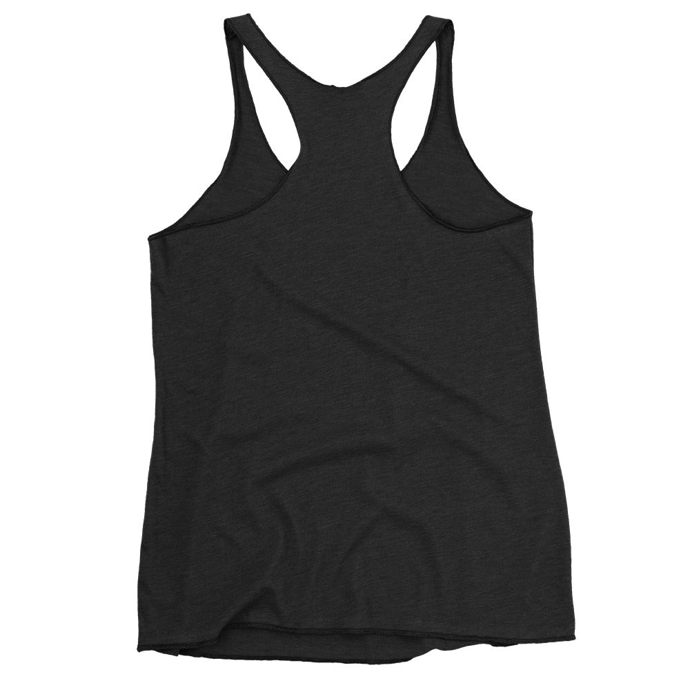 Demure, Mindful, Voting - Women's Racerback Tank