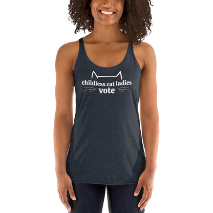 Childless Cat Ladies Vote - Women's Racerback Tank